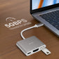 Type C to 3 in 1 MultiPort Hub Befit HD3