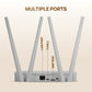 4 Antenna Wifi Router with 4G Sim Support