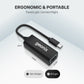 Type C to RJ45 Ethernet Converter Befit E6