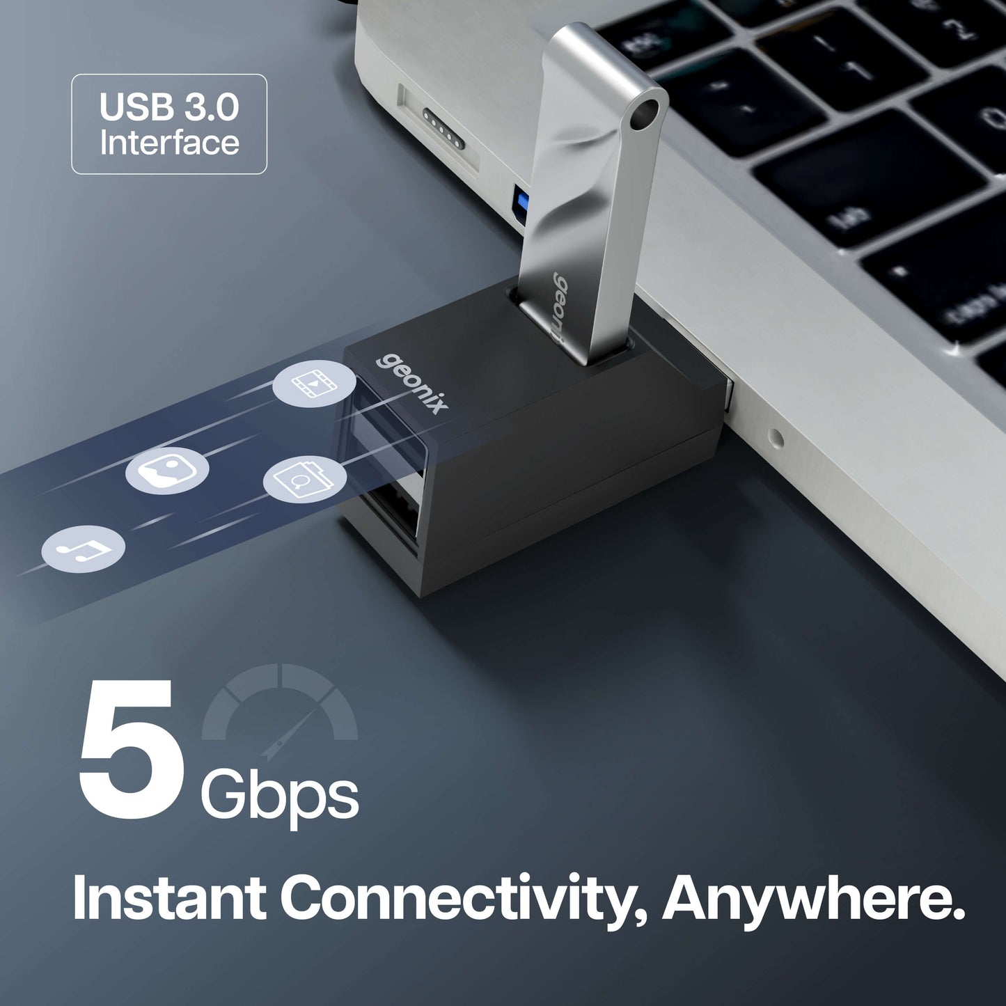 Befit UH3 USB HUB 3 Ports USB 3.0 Adapter