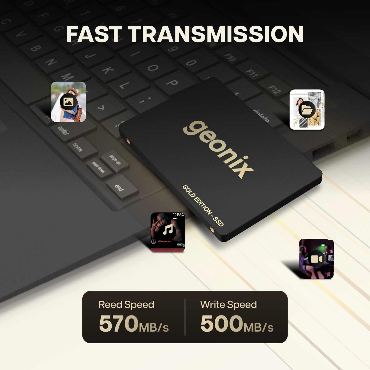 Supersonic SATA 2.5" 256GB Internal SSD