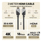 Geonix 3 Meter HDMI to HDMI Cable