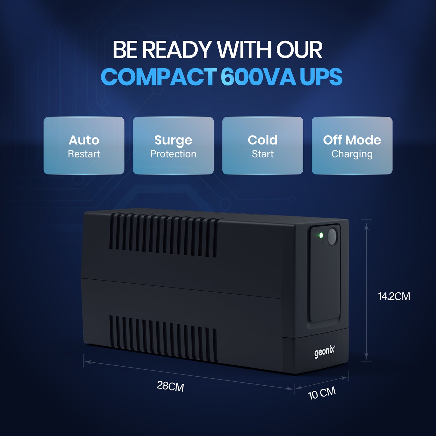 UPS 600VA/360W GXUPS600VA