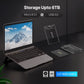 Lucid L1 2.5 Inch Transparent SATA SSD Enclosure
