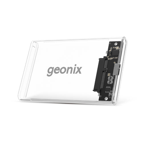 Lucid L1 2.5 Inch Transparent SATA SSD Enclosure