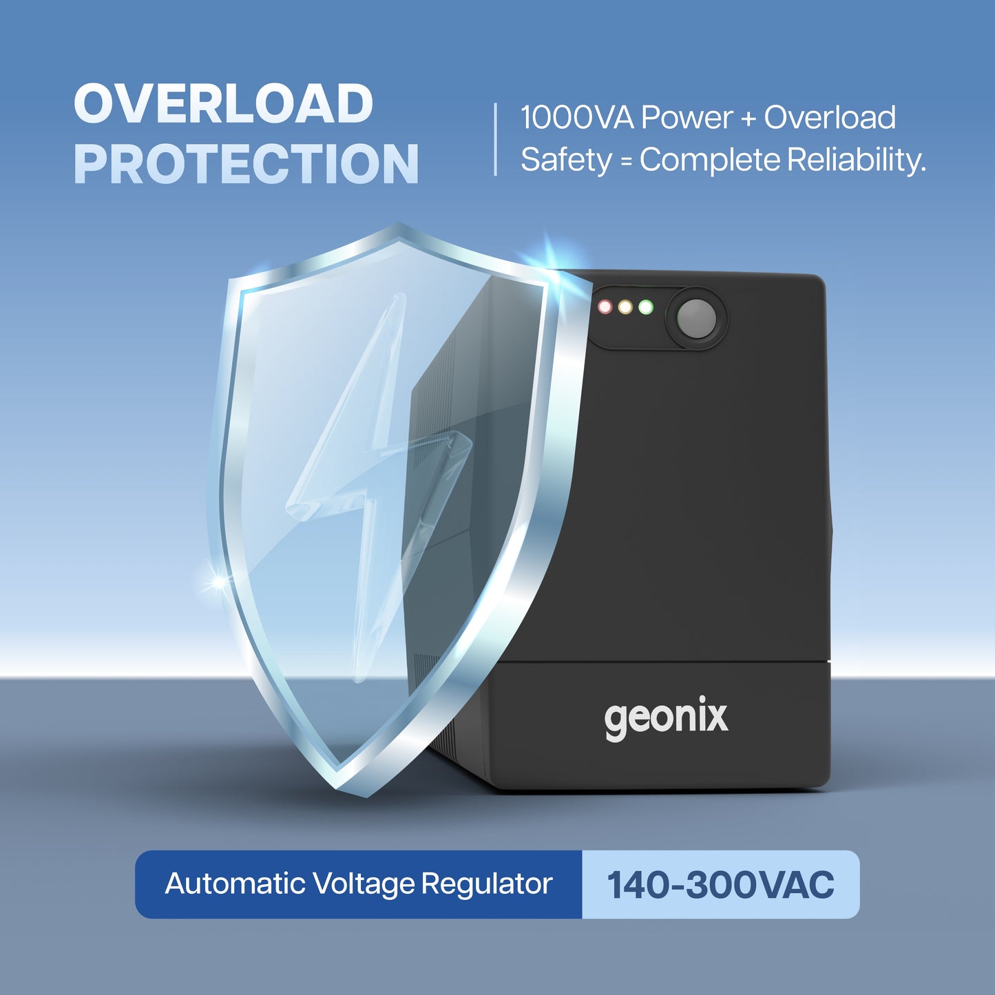 UPS 1000VA/600W GXUPS1000VA