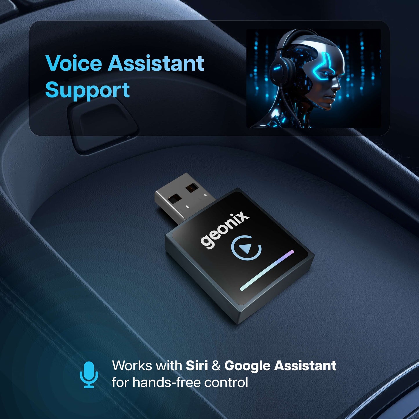 DashPlay 2-in-1 Wireless Car Receiver