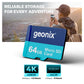 Geonix 64GB micro SD Memory Card